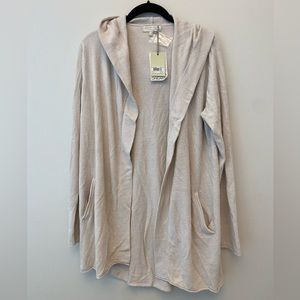 PRIVATE SALE - Barefoot Dreams Hood Cardigan Size M NWT